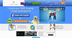 Desktop Screenshot of myfirstworld.com